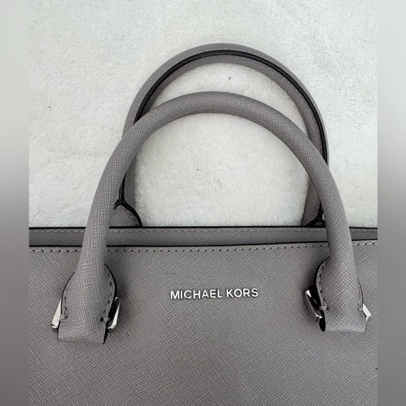 Michael Kors Gray Purse - Picture 8 of 9